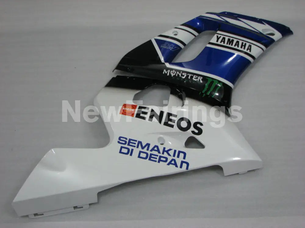 Blue and White Black ENEOS - YZF-R6 98-02 Fairing Kit