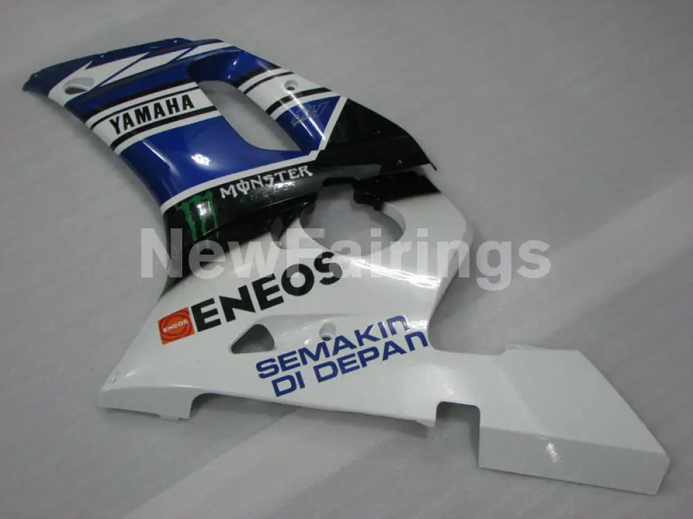 Blue and White Black ENEOS - YZF-R6 98-02 Fairing Kit