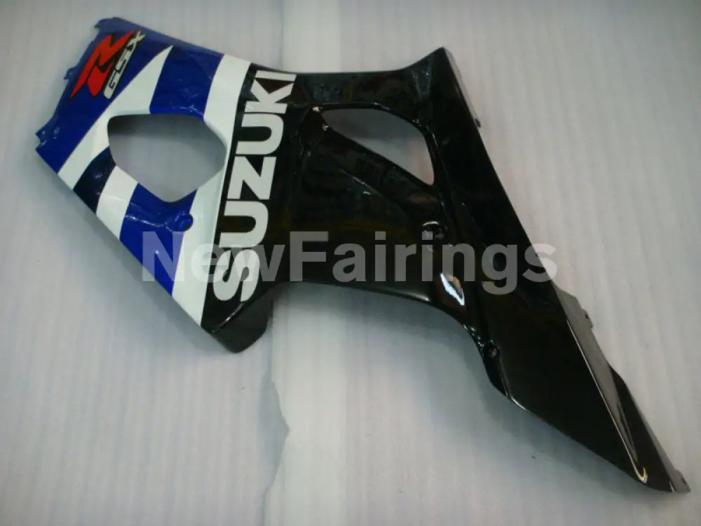 Blue and White Black Factory Style - GSX-R1000 03-04 Fairing Kit