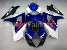 Cargar imagen en el visor de la galería, Blue and White Black Factory Style - GSX-R1000 07-08 Fairing Kit