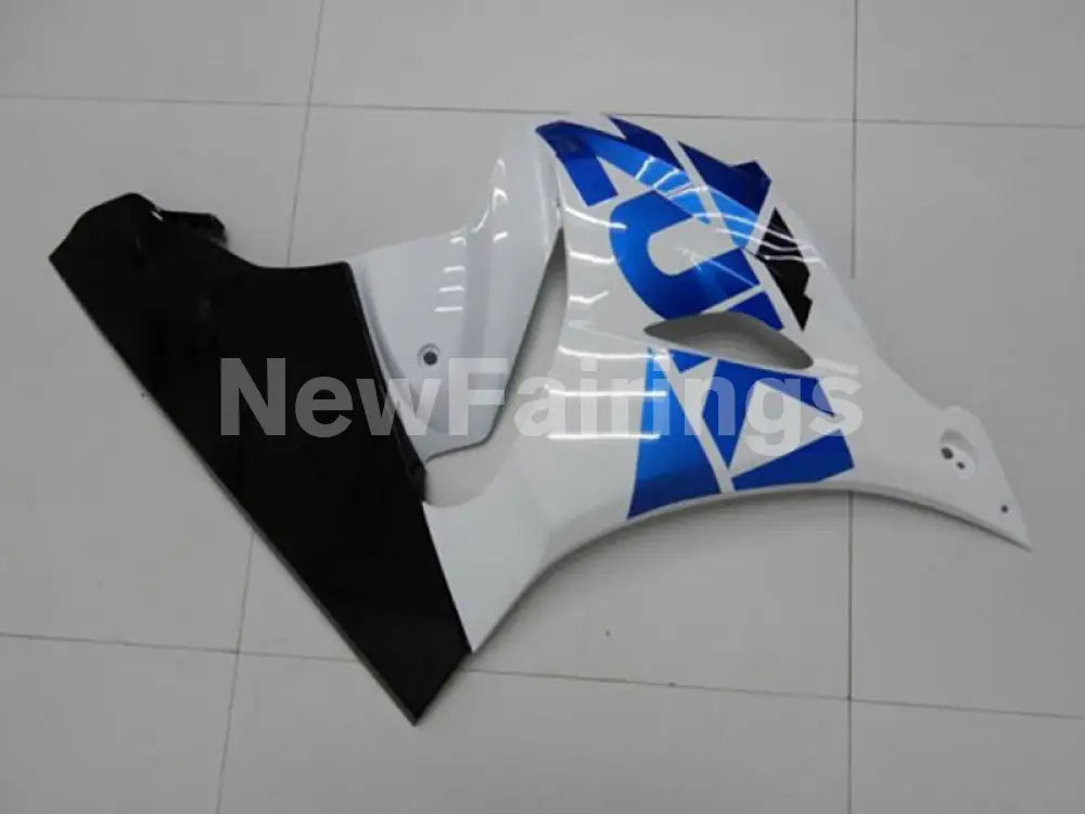 Blue and White Black Factory Style - GSX-R1000 17-24 Fairing Kit