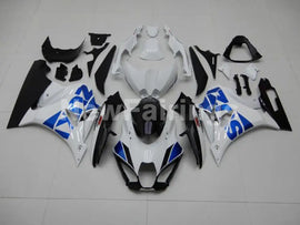 Blue and White Black Factory Style - GSX-R1000 17-24 Fairing Kit