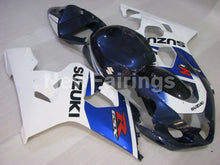 Cargar imagen en el visor de la galería, Blue and White Black Factory Style - GSX-R600 04-05 Fairing Kit