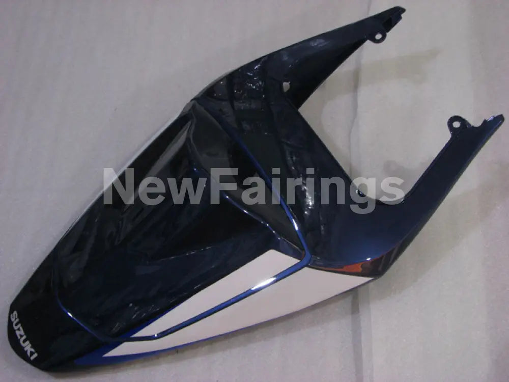 Blue and White Black Factory Style - GSX-R600 04-05 Fairing Kit