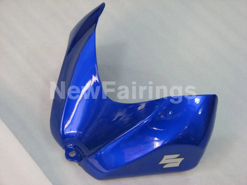 Blue and White Black Factory Style - GSX-R600 06-07 Fairing Kit