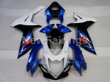 Cargar imagen en el visor de la galería, Blue and White Black Factory Style - GSX-R600 11-24 Fairing Kit