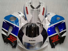 Cargar imagen en el visor de la galería, Blue and White Black Factory Style - GSX-R600 96-00 Fairing Kit