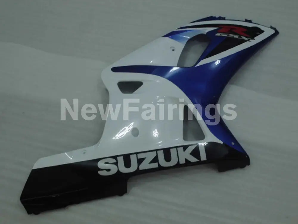 Blue and White Black Factory Style - GSX-R750 00-03 Fairing Kit