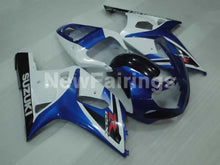 Cargar imagen en el visor de la galería, Blue and White Black Factory Style - GSX-R750 00-03 Fairing Kit