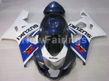 Cargar imagen en el visor de la galería, Blue and White Black Factory Style - GSX-R750 04-05 Fairing Kit