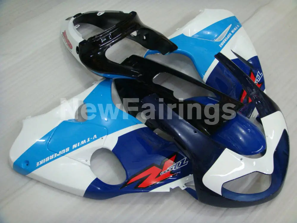 Blue and White Black Factory Style - TL1000R 98-03 Fairing Kit