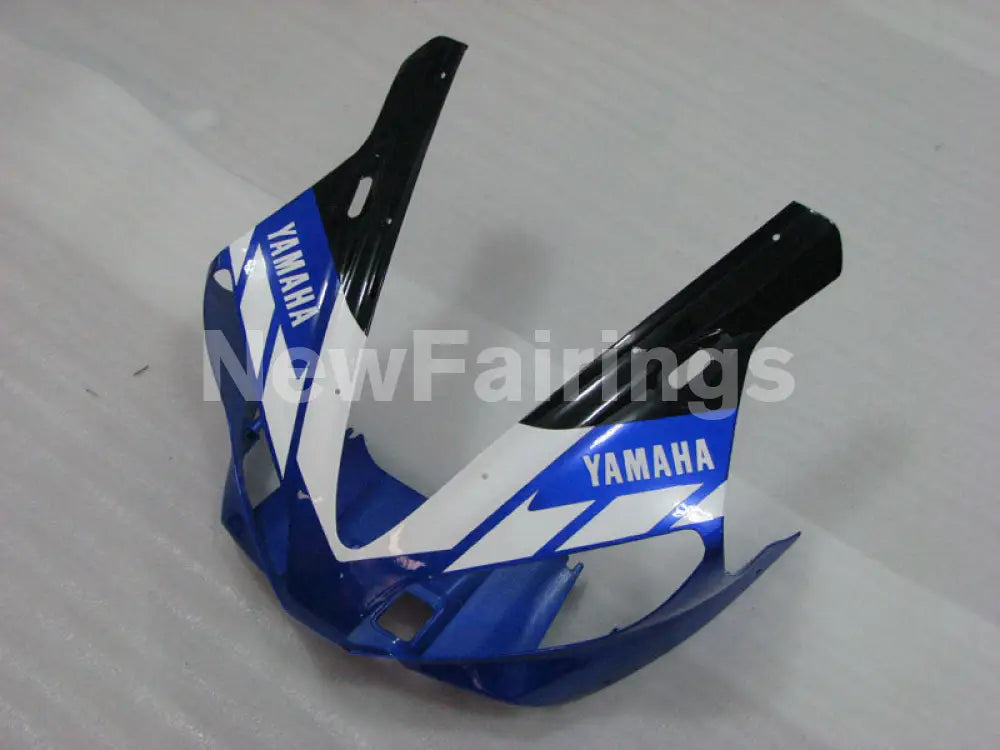 Blue and White Black Factory Style - YZF-R1 00-01 Fairing Kit