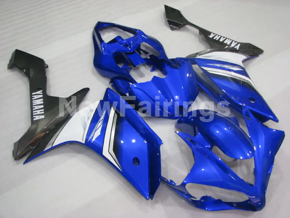 Blue and White Black Factory Style - YZF-R1 07-08 Fairing Kit