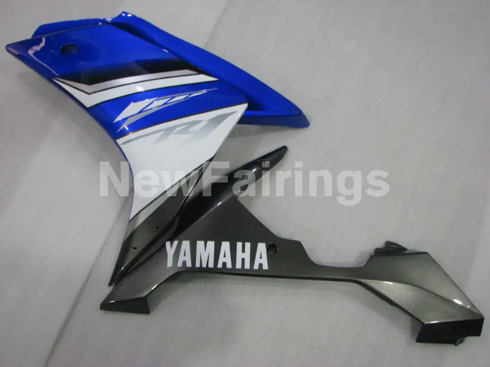 Blue and White Black Factory Style - YZF-R1 07-08 Fairing Kit