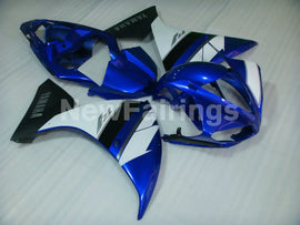 Blue and White Black Factory Style - YZF-R1 12-14 Fairing Kit