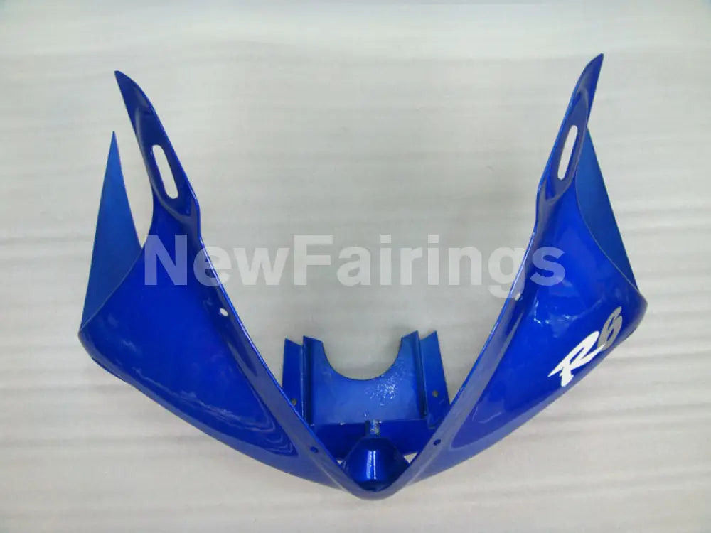 Blue and White Black Factory Style - YZF-R6 05 Fairing Kit