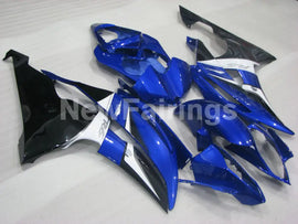 Blue and White Black Factory Style - YZF-R6 08-16 Fairing Kit