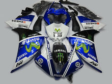 Cargar imagen en el visor de la galería, Blue and White Black Movistar - YZF-R1 12-14 Fairing Kit