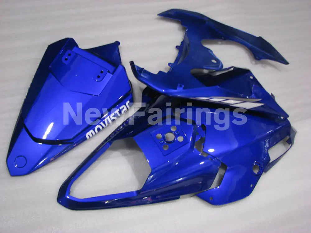 Blue and White Black Movistar - YZF-R6 08-16 Fairing Kit