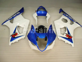 Blue and White Factory Style - GSX-R1000 03-04 Fairing Kit