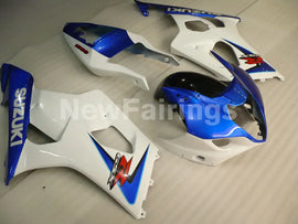 Blue and White Factory Style - GSX-R1000 03-04 Fairing Kit