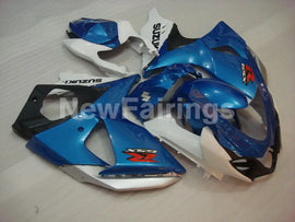 Blue and White Factory Style - GSX-R1000 09-16 Fairing Kit