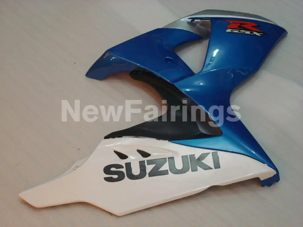 Blue and White Factory Style - GSX-R1000 09-16 Fairing Kit