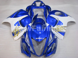 Blue and White Factory Style - GSX1300R Hayabusa 08-20 Fairing Kit