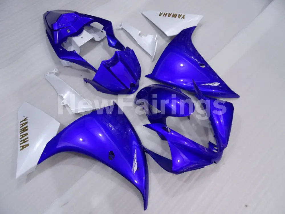 Blue and White Factory Style - YZF-R1 09-11 Fairing Kit