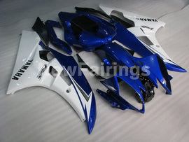 Blue and White Factory Style - YZF-R6 06-07 Fairing Kit