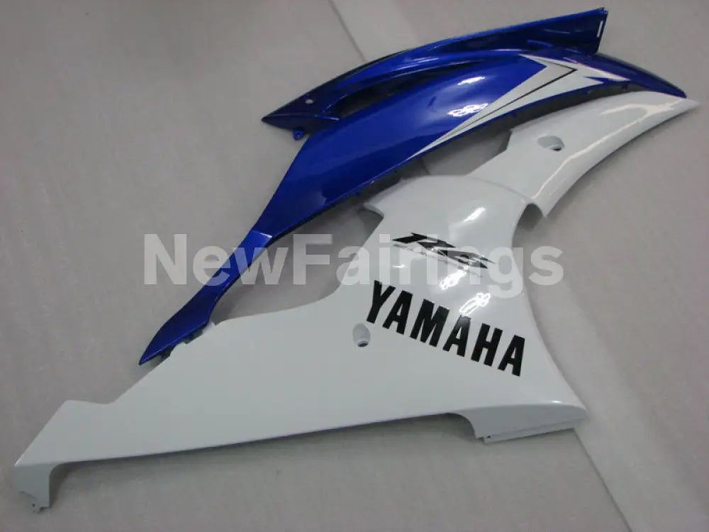 Blue and White Factory Style - YZF-R6 08-16 Fairing Kit