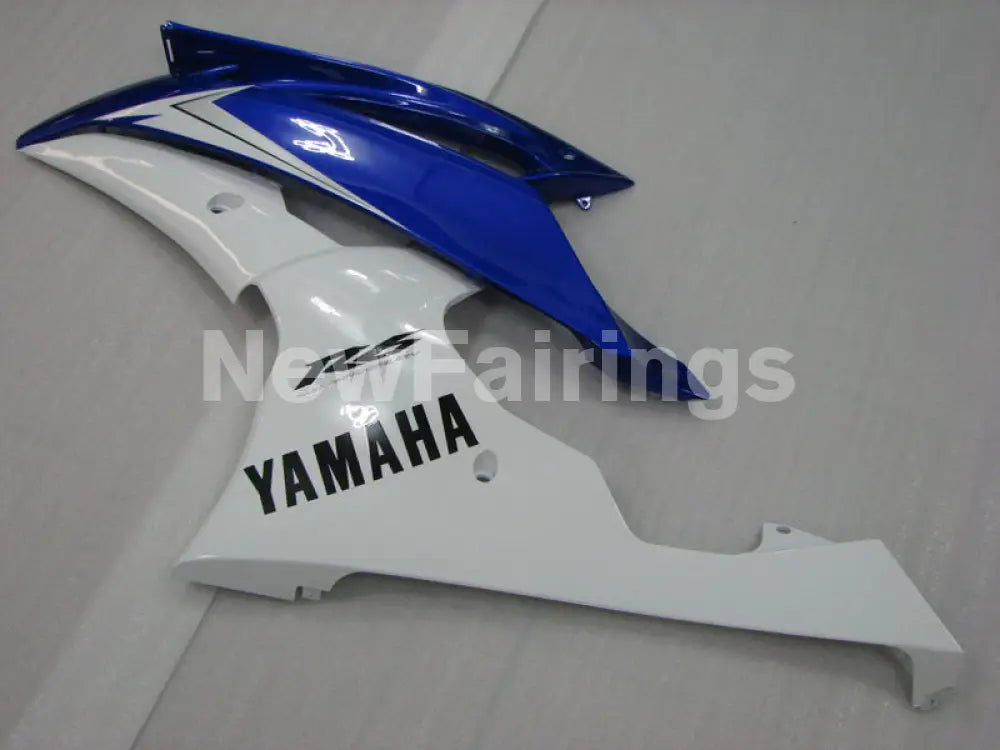 Blue and White Factory Style - YZF-R6 08-16 Fairing Kit
