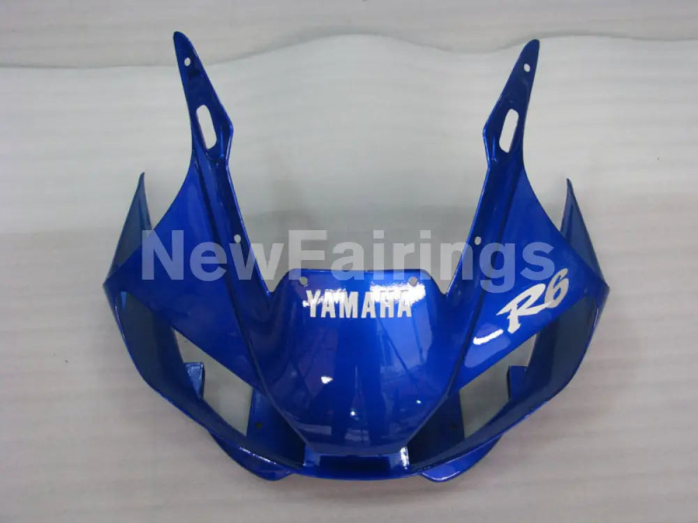 Blue and White Factory Style - YZF-R6 98-02 Fairing Kit