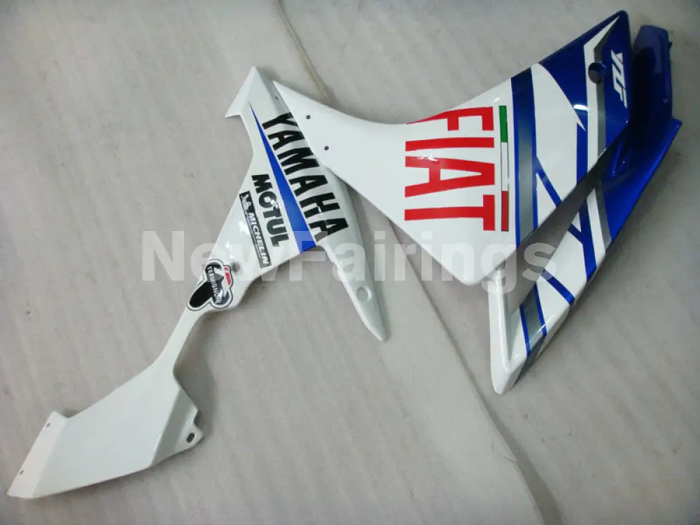 Blue and White FIAT - YZF-R1 07-08 Fairing Kit