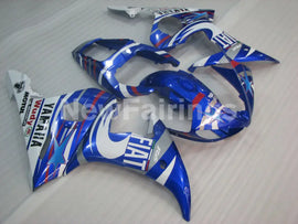 Blue and White FIAT - YZF-R6 03-04 Fairing Kit