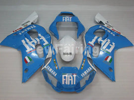 Blue and White FIAT - YZF-R6 98-02 Fairing Kit