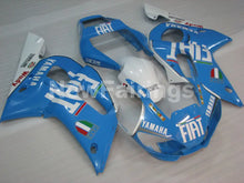 Cargar imagen en el visor de la galería, Blue and White FIAT - YZF-R6 98-02 Fairing Kit