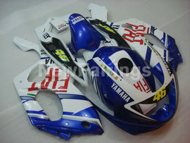 Blue and White FIAT - YZF600R Thundercat 96-07 Fairing Kit