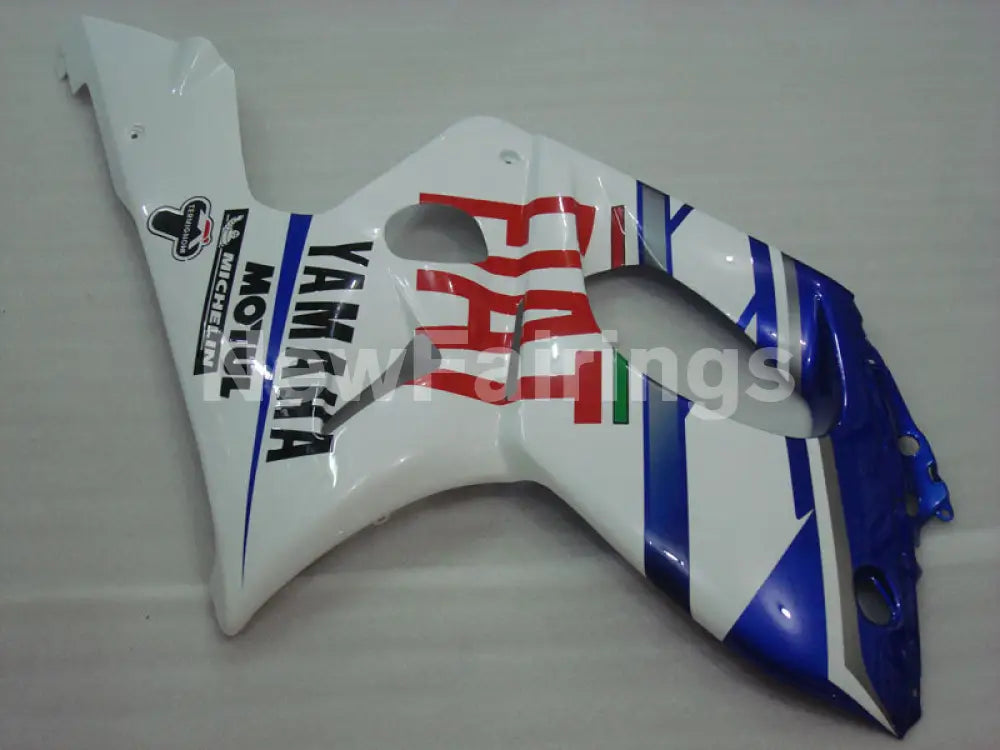 Blue and White FIAT - YZF600R Thundercat 96-07 Fairing Kit