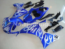 Cargar imagen en el visor de la galería, Blue and White Flame - YZF-R1 12-14 Fairing Kit