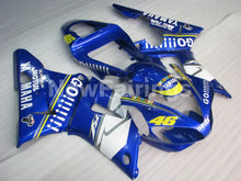 Cargar imagen en el visor de la galería, Blue and White GO - YZF-R1 00-01 Fairing Kit