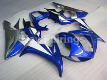 Cargar imagen en el visor de la galería, Blue and White Grey Factory Style - YZF-R6 03-04 Fairing Kit