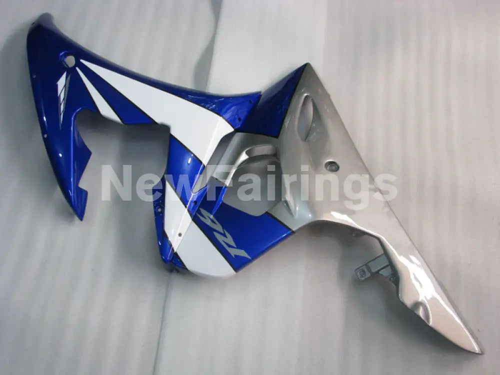 Blue and White Grey Factory Style - YZF-R6 05 Fairing Kit