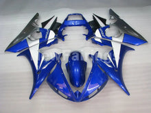 Cargar imagen en el visor de la galería, Blue and White Grey Factory Style - YZF-R6 05 Fairing Kit