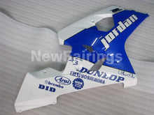 Cargar imagen en el visor de la galería, Blue and White Jordan - GSX-R750 04-05 Fairing Kit