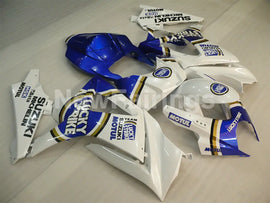 Blue and White Lucky Strike - GSX-R1000 07-08 Fairing Kit