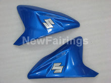 Cargar imagen en el visor de la galería, Blue and White Matte Black Factory Style - GSX-R600 11-24 Fairing Kit