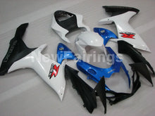 Cargar imagen en el visor de la galería, Blue and White Matte Black Factory Style - GSX-R750 11-24 Fairing Kit