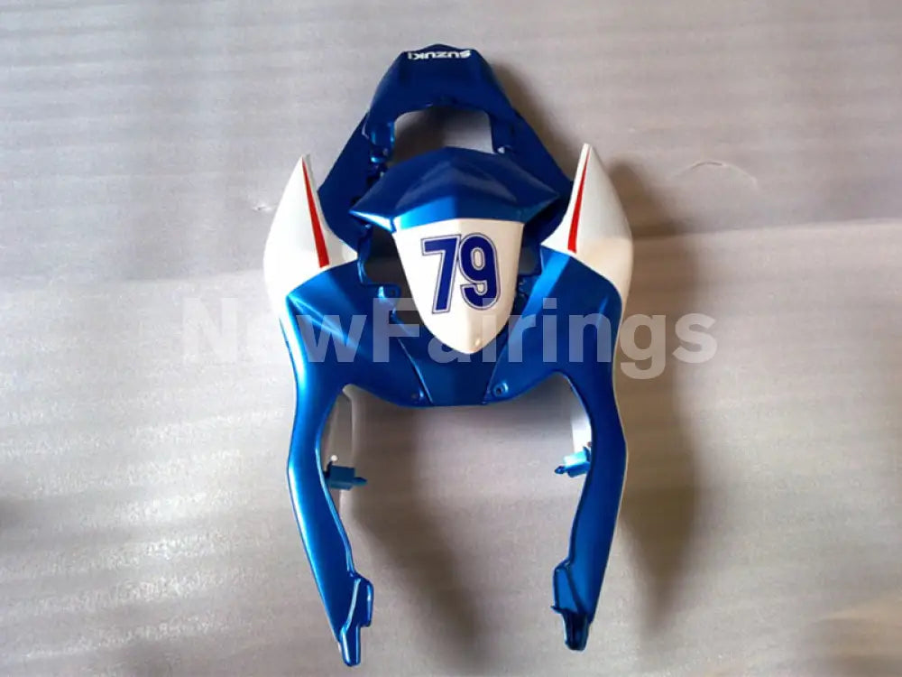 Blue and White MOTOREX - GSX-R1000 07-08 Fairing Kit
