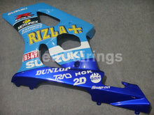Cargar imagen en el visor de la galería, Blue and White Rizla - GSX-R1000 03-04 Fairing Kit
